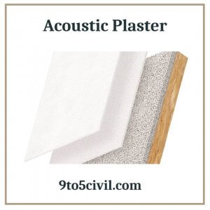Acoustic Plaster