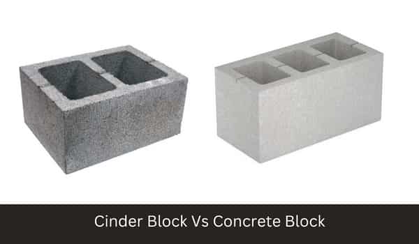 Cinder Block Vs Concrete Block 