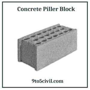 Concrete Piller Block