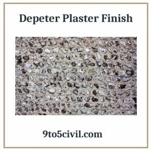 Depeter Plaster Finish