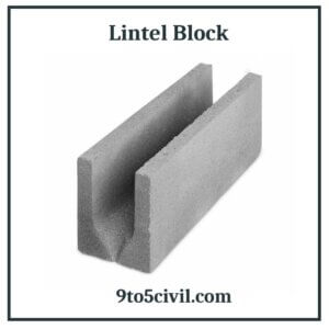 Lintel Block