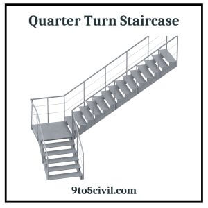Quarter Turn Staircase