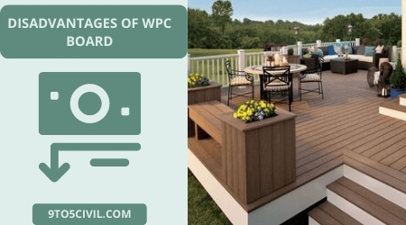 Disadvantages of WPC Board (1)