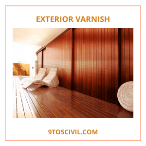 Exterior Varnish