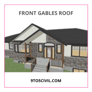 Front Gables Roof
