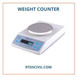 Weight counter