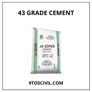 43 Grade Cement