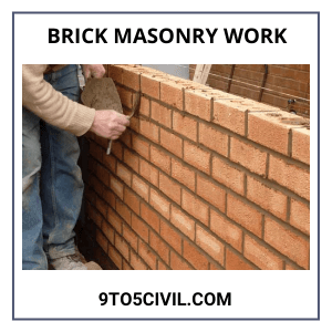 Brick Masonry Work
