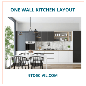 One Wall Kitchen Layout