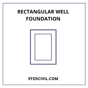 Rectangular Well Foundation