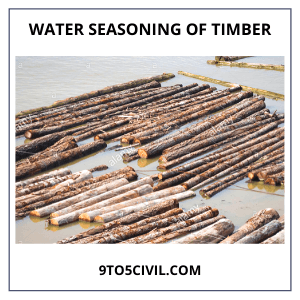 Water Seasoning of Timber