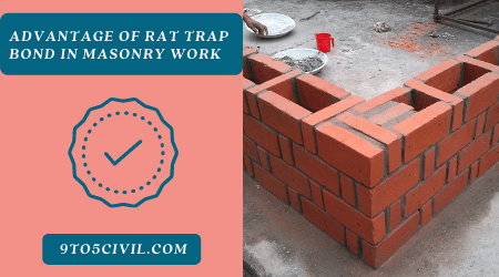 advantage of Rat Trap Bond in masonry work (1)