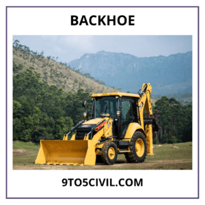 Backhoe