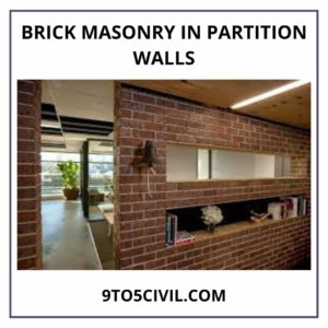 Brick Masonry in Partition Walls (1)