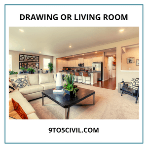 Drawing or Living Room