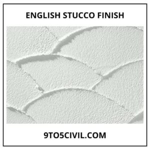 English Stucco Finish 