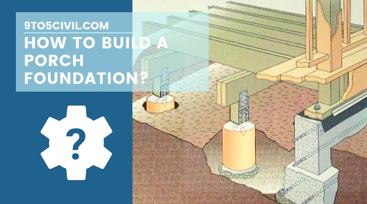 How to Build a Porch Foundation
