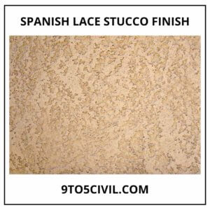 Spanish Lace Stucco Finish 