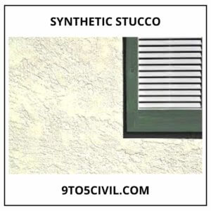 Synthetic Stucco 
