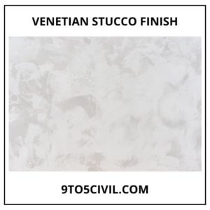 Venetian Stucco Finish