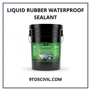 Liquid Rubber Waterproof Sealant 