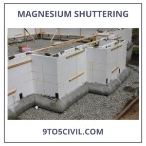 Magnesium Shuttering