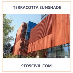 Terracotta Sunshade