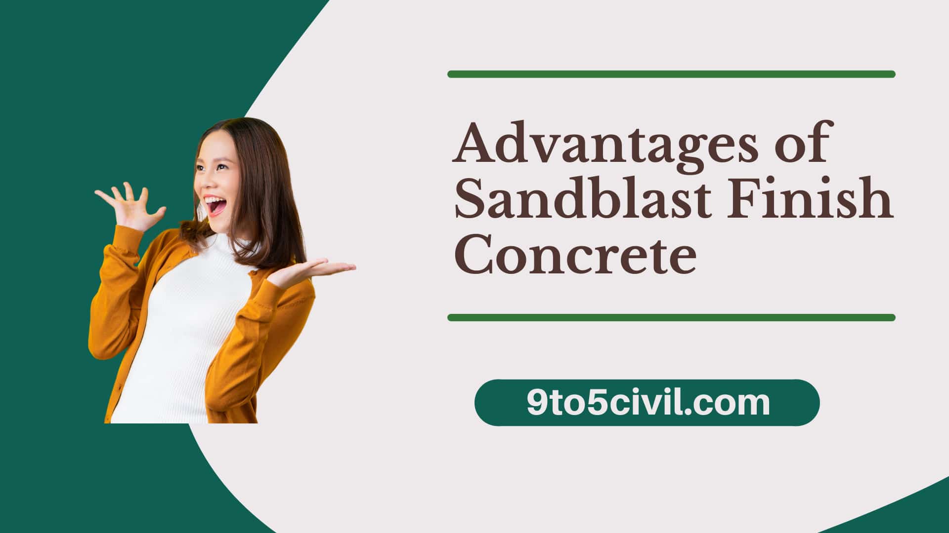 Advantages of Sandblast Finish Concrete 