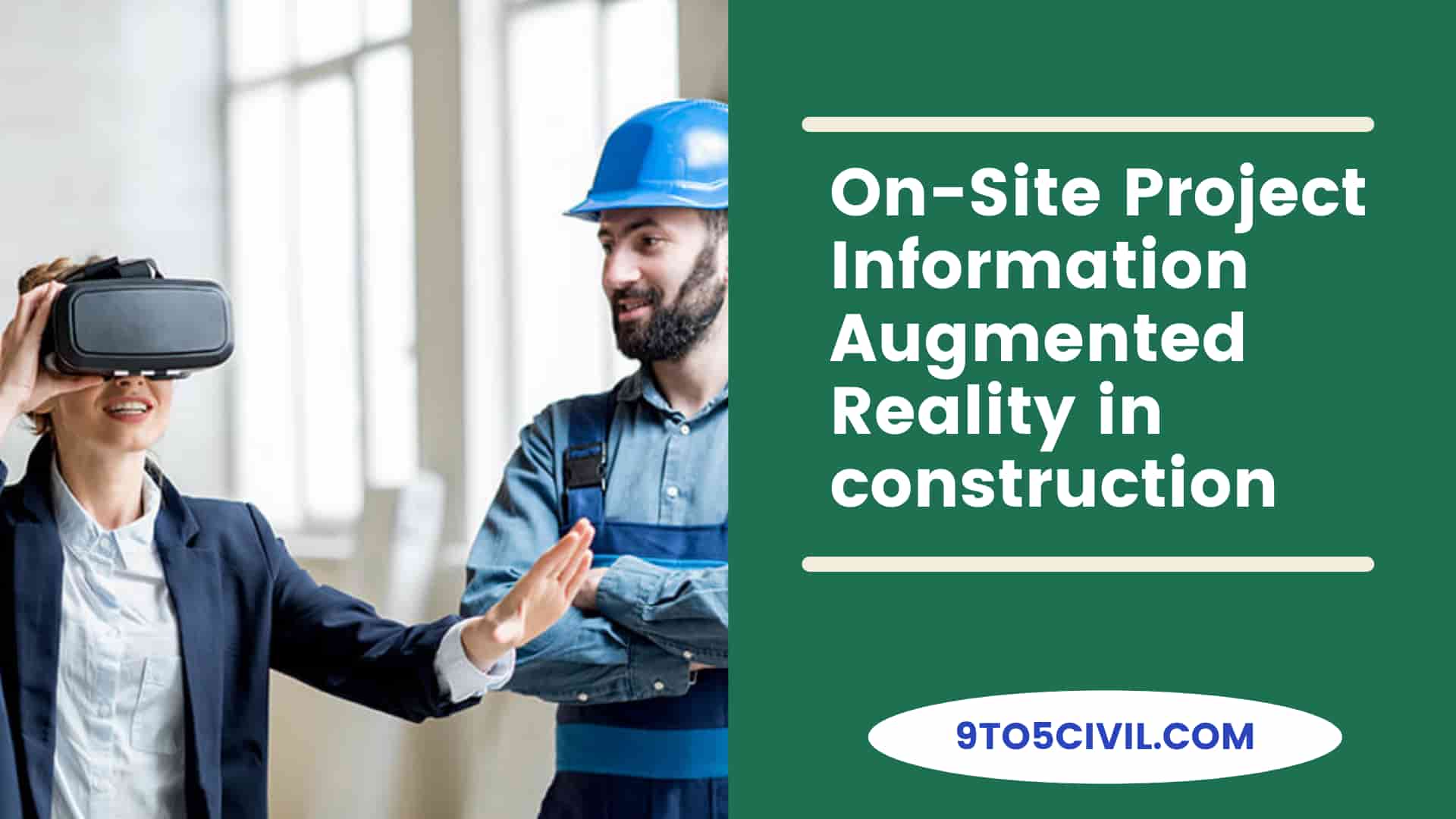 On-Site Project Information Augmented Reality in construction