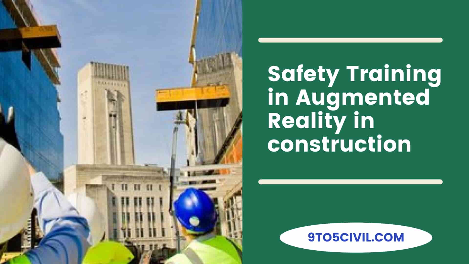 Safety Training in Augmented Reality in construction