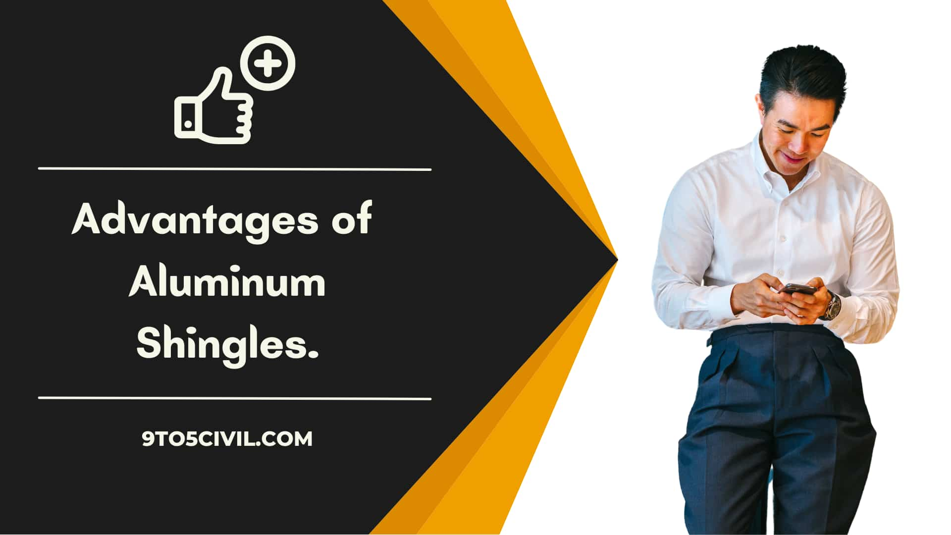 Advantages of Aluminum Shingles. 