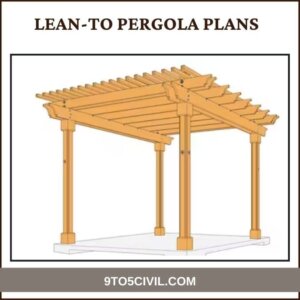 Lean-To Pergola Plans 