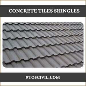Concrete Tiles Shingles
