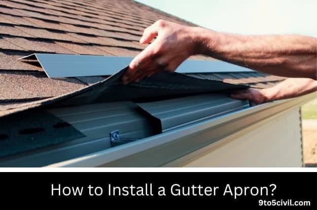 How to Install a Gutter Apron
