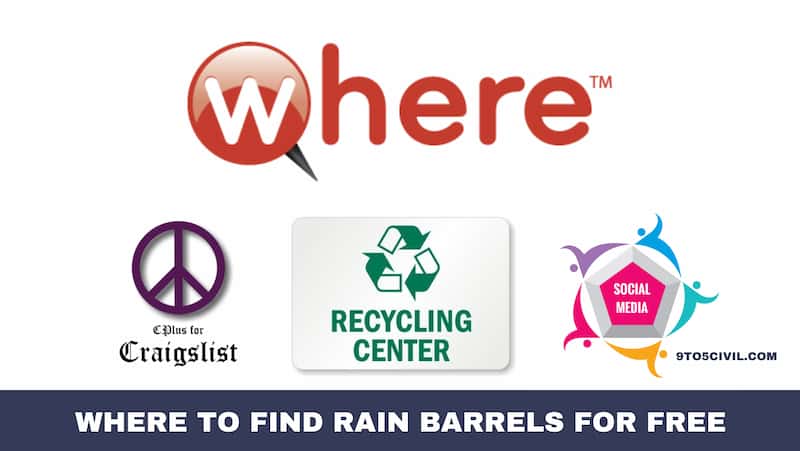 Where to Find Rain Barrels for Free