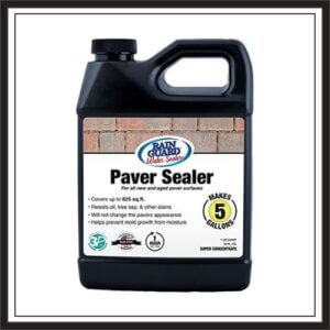 Rain Guard Water Repellent Paver Sealer