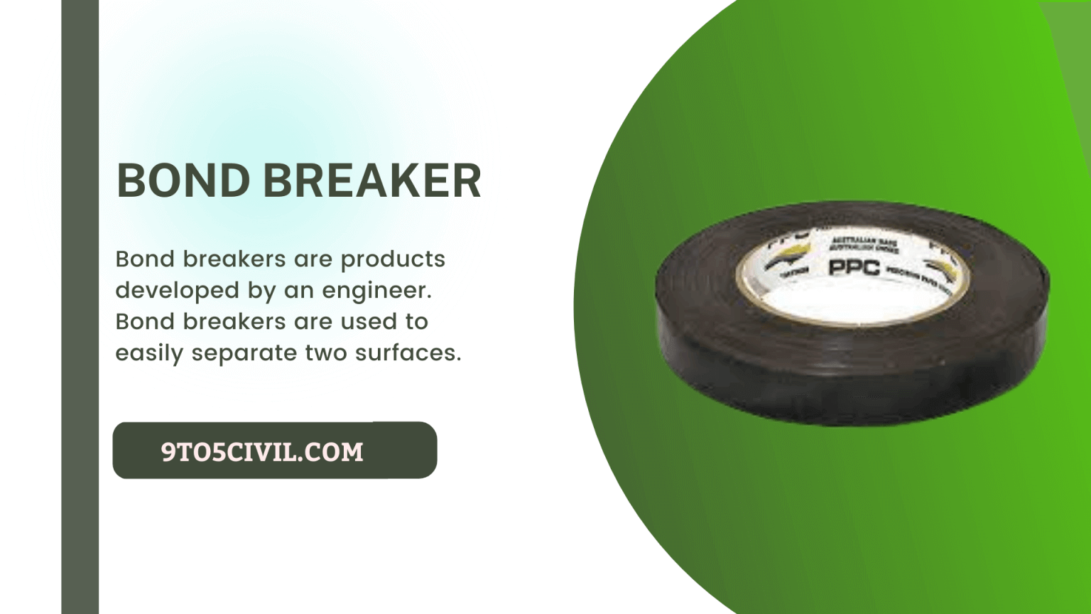 What Are Bond Breakers? Bond Breaker Materials Concrete Bond