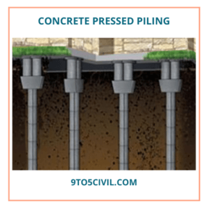Concrete Pressed Piling