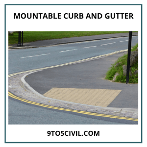 5 Types of Curbs and Gutters