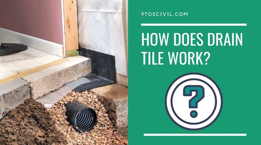 How Does Drain Tile Work? How to Install Drain Tile? Drain Tile Pipe