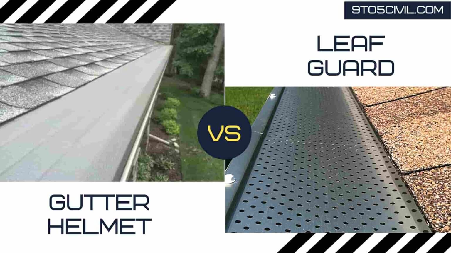 Which Is Better Leaf Guard or Gutter Helmet?
