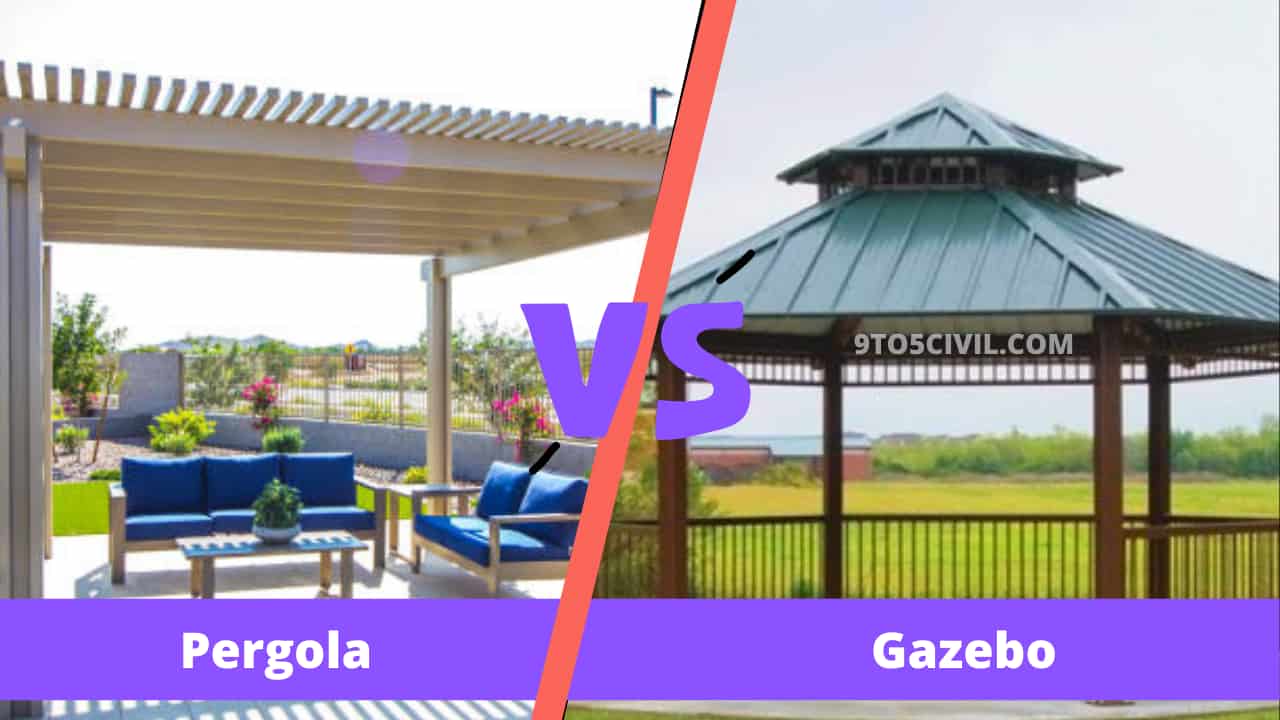 Pergola Vs Gazebo