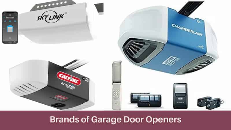 Brands of Garage Door Openers