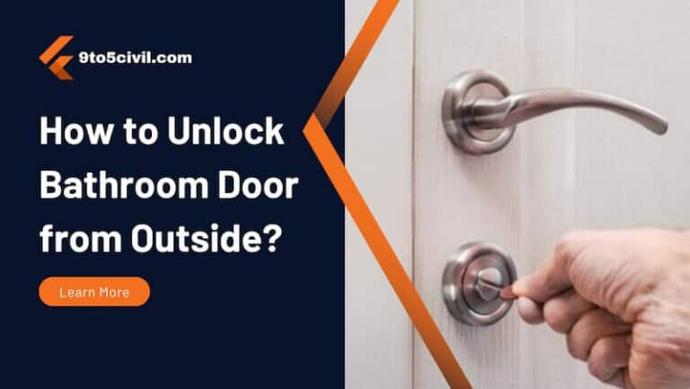 How to Unlock Bathroom Door from Outside? | Step-by-Step Guide