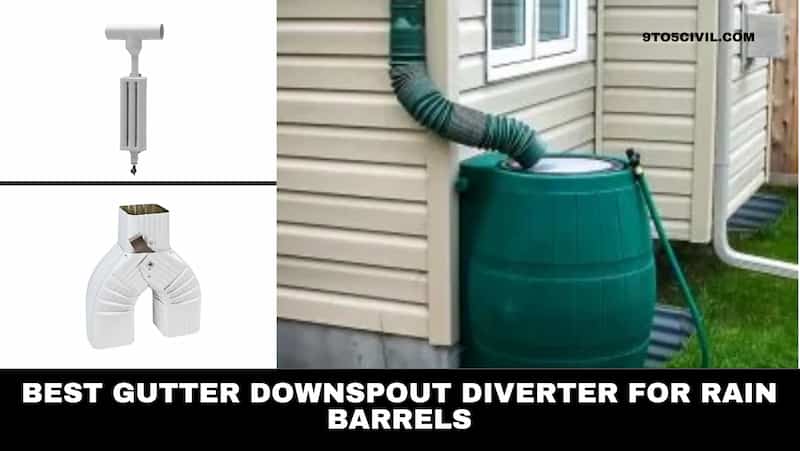 Best Gutter Downspout Diverter for Rain Barrels