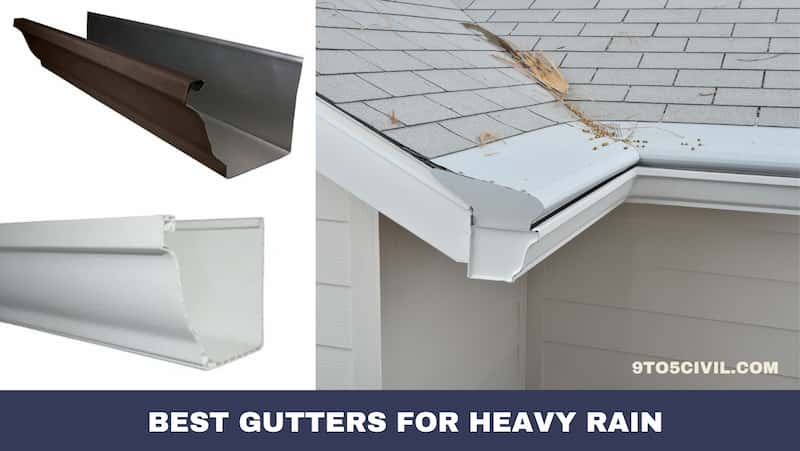 Best Gutters for Heavy Rain