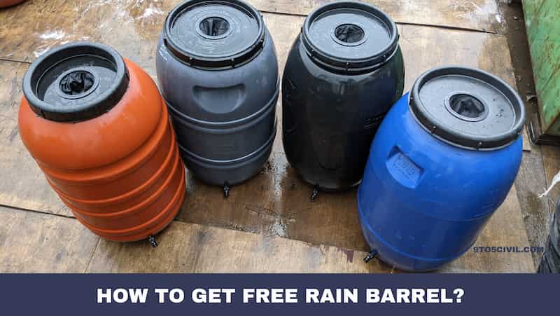 How to Get Free Rain Barrel
