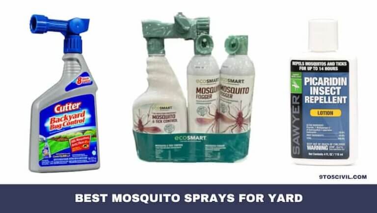 7 Best Mosquito Sprays For Yard