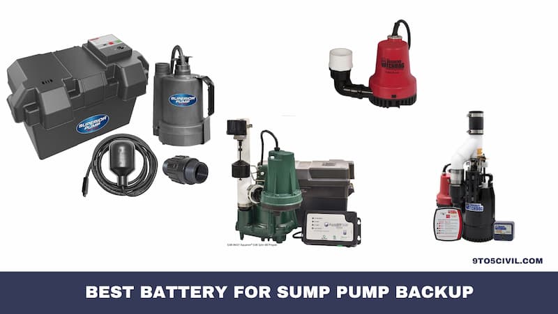 Best Battery for Sump Pump Backup